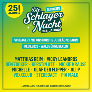 Die Schlagernacht des Jahres in Berlin und Oberhausen