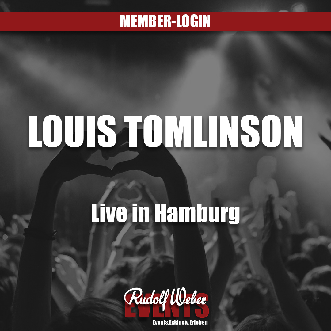 Louis Tomlinson in Hamburg: Zwei VIP-Tickets zum Preis von einem