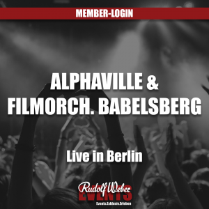 Alphaville-Tickets sichern Sie sich in unserem Shop.