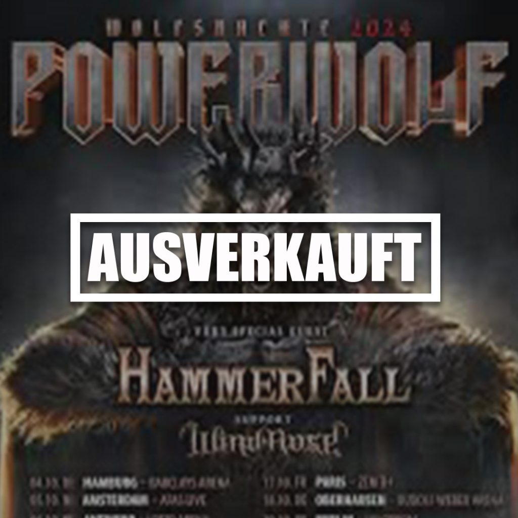 Powerwolf - Wolfsnächte 2024 (18.10.24, Oberhausen)