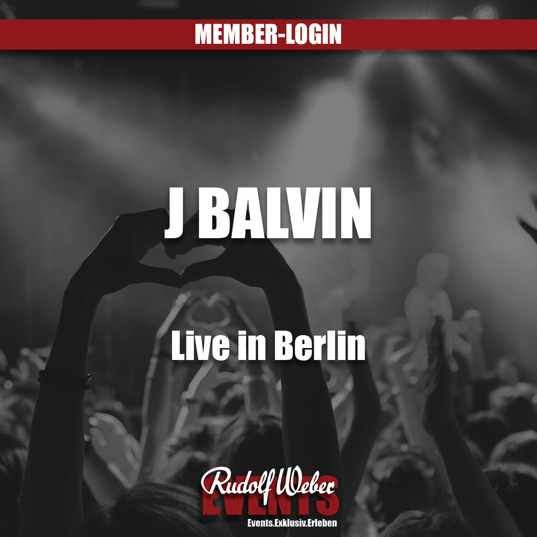 J Balvin: Tickets hier sichern