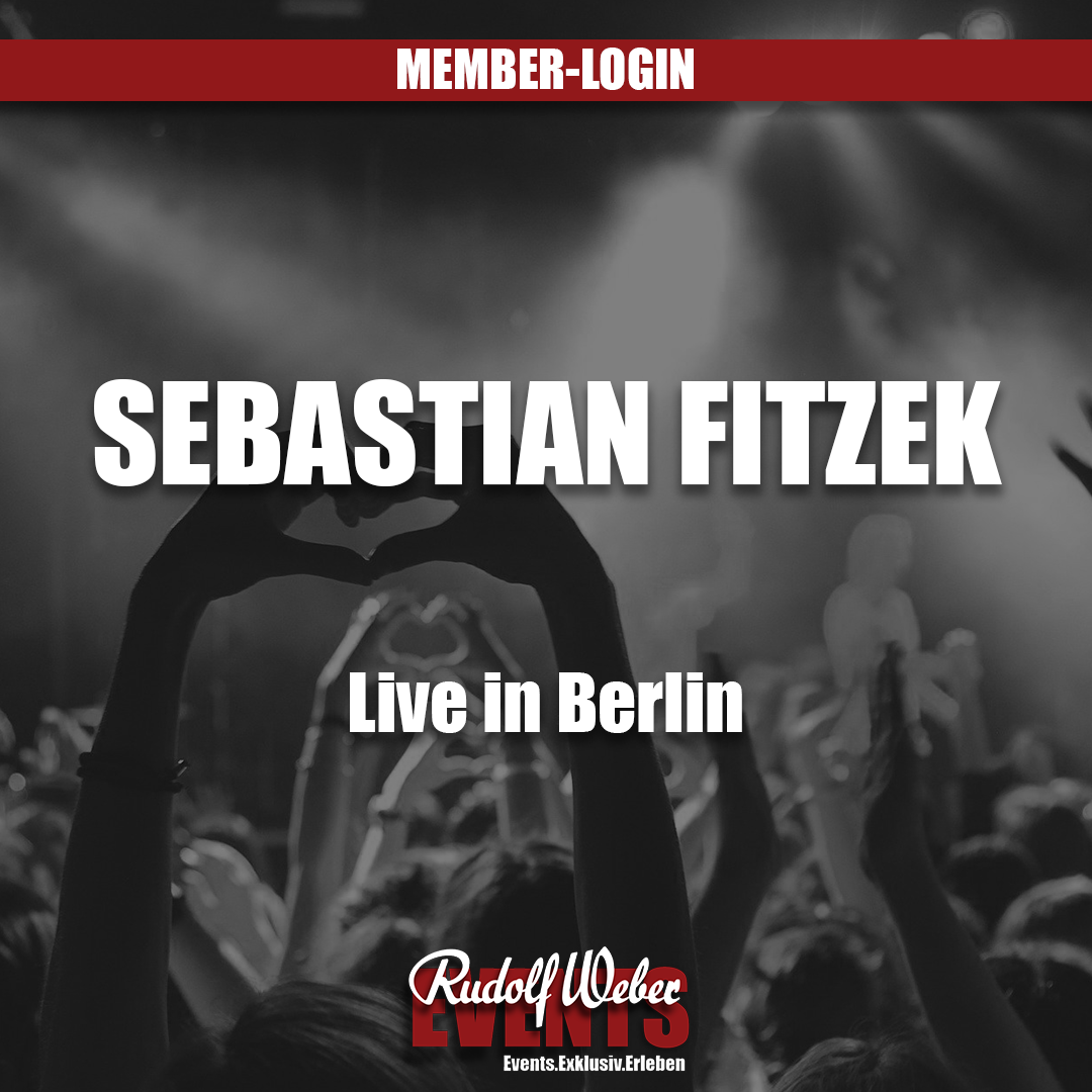 Sebastian Fitzek: Tickets für seine Tour in unserem Shop sichern.