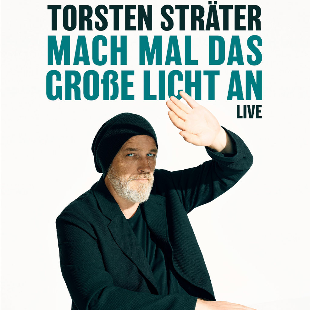Torsten Sträter in Hannover und Oberhausen: Tickets für die "Mach mal das große Licht an"-Tour sichern Sie sich in unserem Shop.