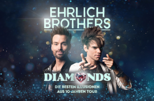 Ehrlich Brothers - Diamonds: Tickets für die Jubiläumsshow sichern Sie sich in unserem Shop.