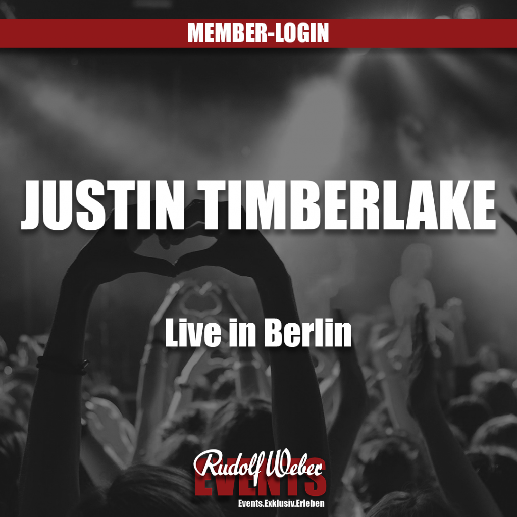 Justin Timberlake - The Forget Tomorrow World Tour (30./31.07.24, Berlin)