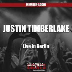 Justin Timberlake in Berlin: Tickets und Infos in unserem Shop.