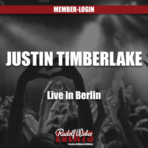 Justin Timberlake in Berlin: Tickets und Infos in unserem Shop.