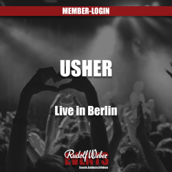 Usher in Berlin: Sichern Sie sich Tickets für die "Past Present Future"-Tour in Berlin.