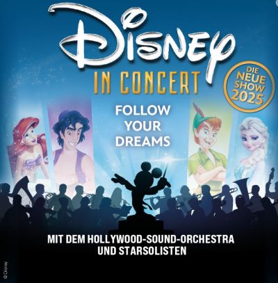 Disney in Concert in Oberhausen: Tickets sichern Sie sich in unserem Shop.
