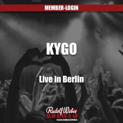 Kygo in Berlin: Tickets sichern Sie sich in unserem Shop.
