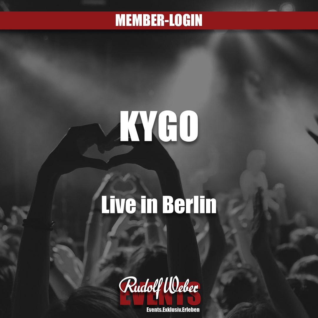 Kygo in Berlin: VIP-Tickets in unserem Shop sichern
