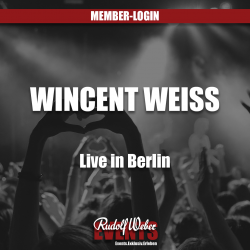 Wincent Weiss in Berlin: Tickets sichern Sie sich in unserem Shop.