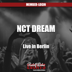 NCT Dream in Berlin: VIP-Tickets für das Konzert der K-Pop-Band sichern Sie sich in unserem Shop.
