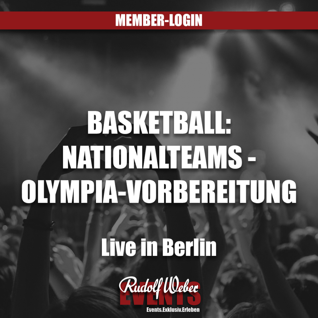 Basketball-Nationalteams: Tickets für die Vorbereitungsspiele in Berlin sichern Sie sich in unserem Shop.