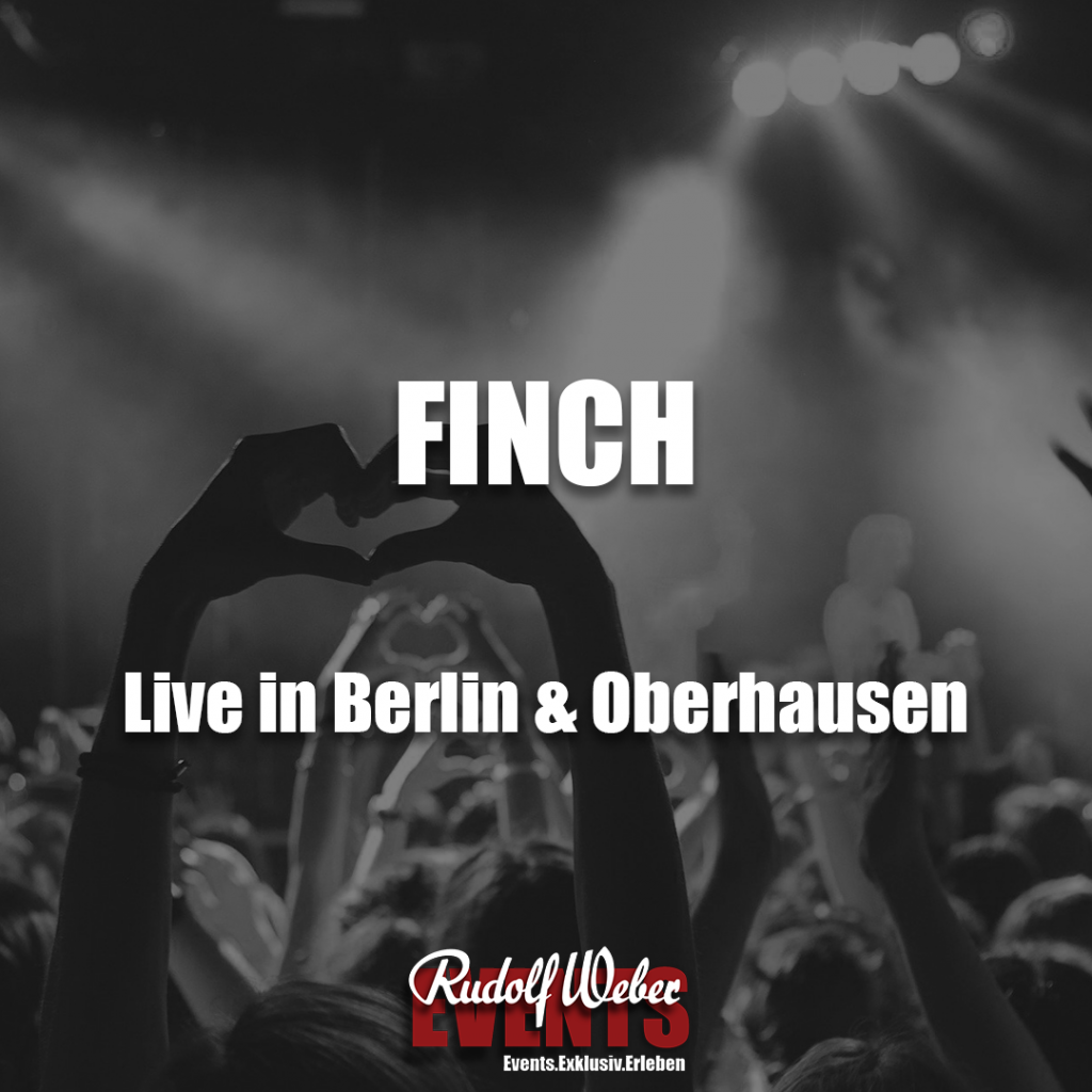 Finch: Tickets für die Arena Tour 2025 gibt es auch in unserem Shop.