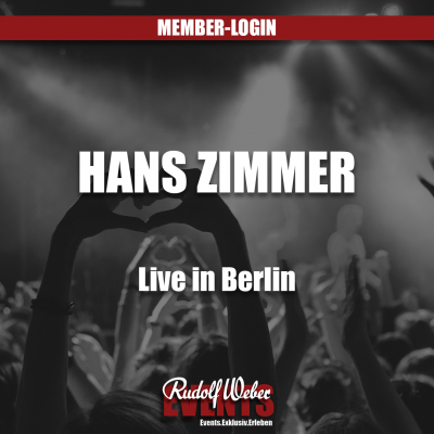 Hans Zimmer Live - The Next Level (23. & 24.10.25, Berlin)