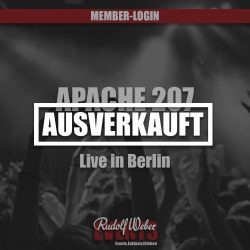 Apache 207 - Arena Tour 2025/26 (28.01.-02.02.26, Berlin)