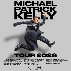 Michael Patrick Kelly: Tickets für die Tour 2026 sichern Sie sich in unserem Shop.