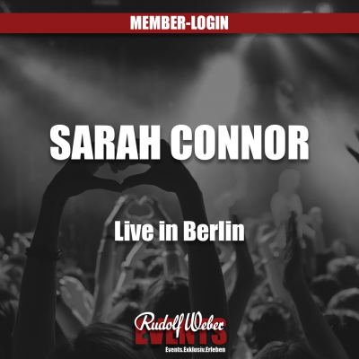 Sarah Connor: Tickets für die Tour 2026 sichern Sie sich in unserem Shop.
