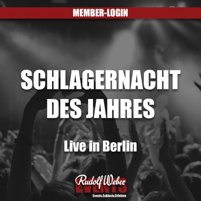 Die Schlagernacht des Jahres (22.11.25, Berlin)