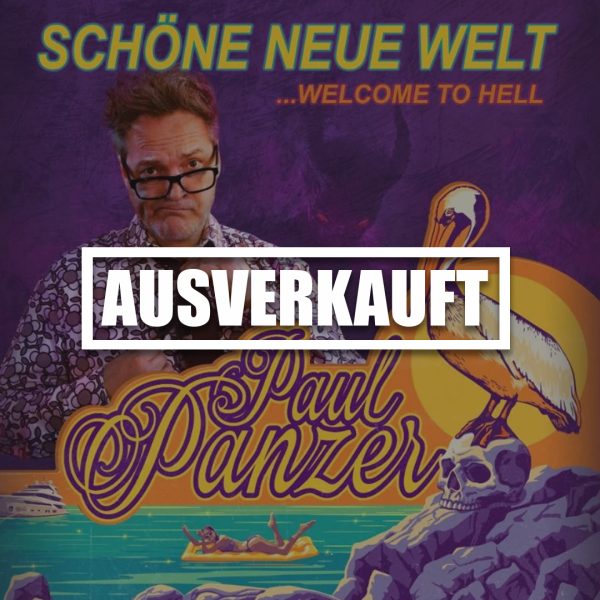 Paul Panzer: TIckets für sein neues Programm gibt es in unserem Shop. (Ausverkauft)