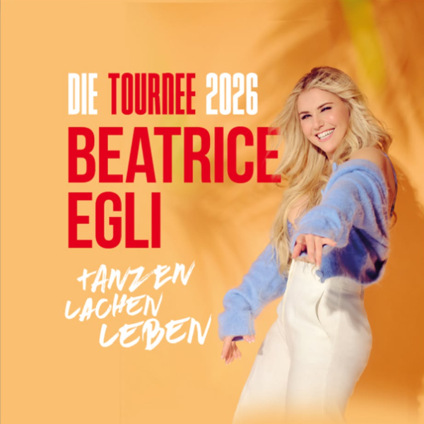 Betrice Egli in Oberhausen und Trier: Tickets für die Tour 2026 gibt es in unserem Shop.