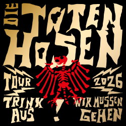 Die Toten Hosen in Berlin: Tickets für das Konzert im Olympiastadion sichern Sie sich bei uns im Shop.