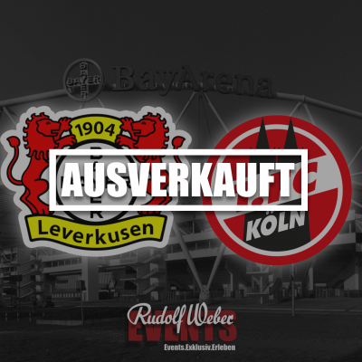 Bayer 04 Leverkusen - 1. FC Köln: Bundesliga-Tickets hier sichern.