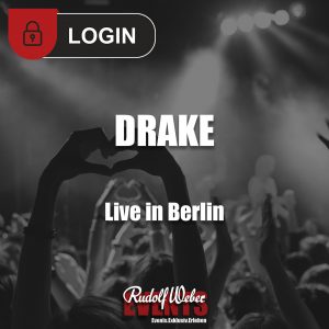 Drake kommt im September 2025 für zwei Konzerte in die Uber Arena nach Berlin. Tickets sichern Sie sich bei uns im Shop.