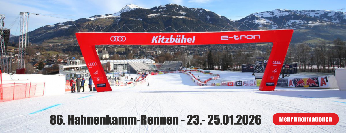 Hahnenkamm 2026: Tickets sichern Sie sich bei uns im Shop.
