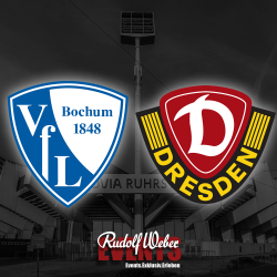 VfL Bochum - Dynamo Dresden: VIP-Tickets bei uns im Shop sichern.