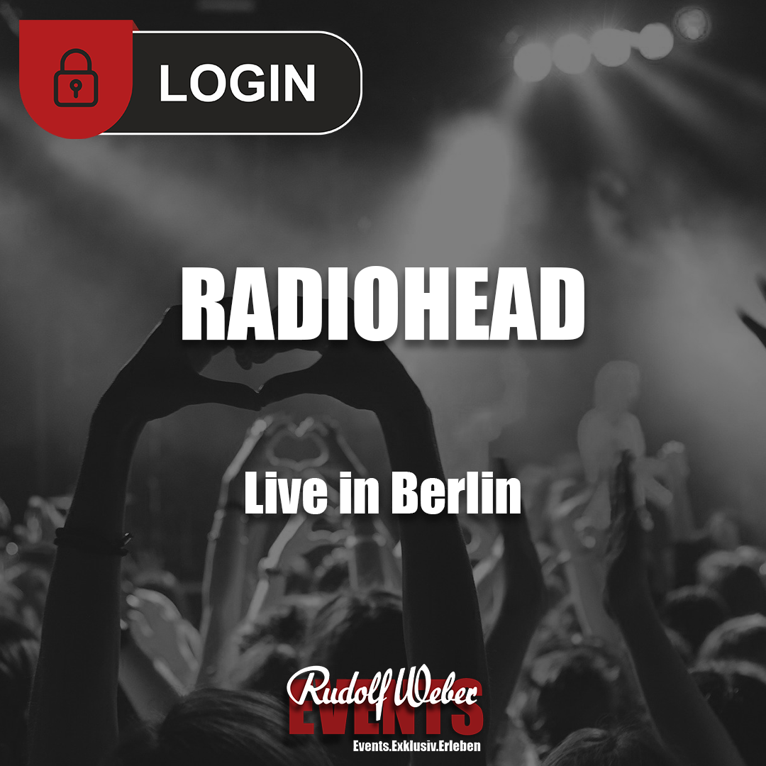 Radiohead in Berlin: Tickets hier sichern.