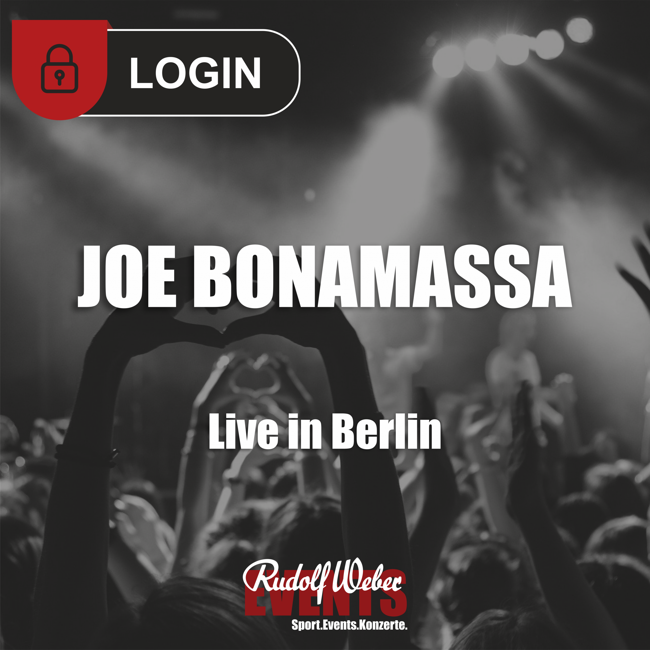 Joe Bonamassa in Berlin: Tickets gibt es bei uns im Shop.
