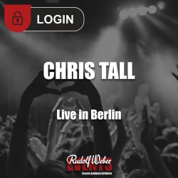 Chris Tall in Berlin: Tickets sichern Sie sich bei uns.