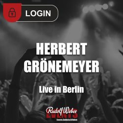Herbert Grönemeyer in Berlin: Tickets für das Konzert der "mittendrin akustisch"-Tour gibt es bei uns.