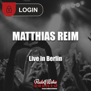 Matthias Reim in Berlin: Tickets für das Konzert am 28.12.2026 sichern Sie sich bei uns im Shop.