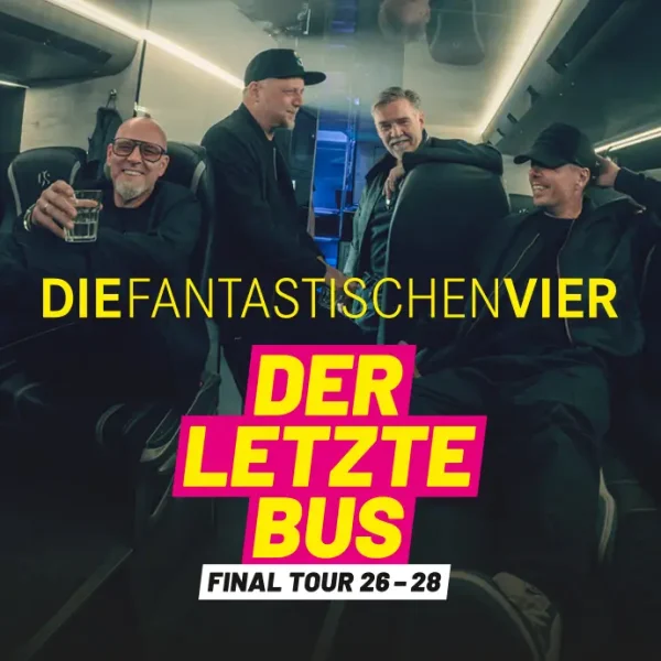 Die Fantastischen Vier: Tickets für die Abschiedstour finden Sie bei uns.