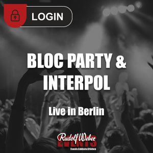 Bloc Party & Interpol: Tickets für das Konzert in der Uber Arena sichern Sie sich in unserem Shop.