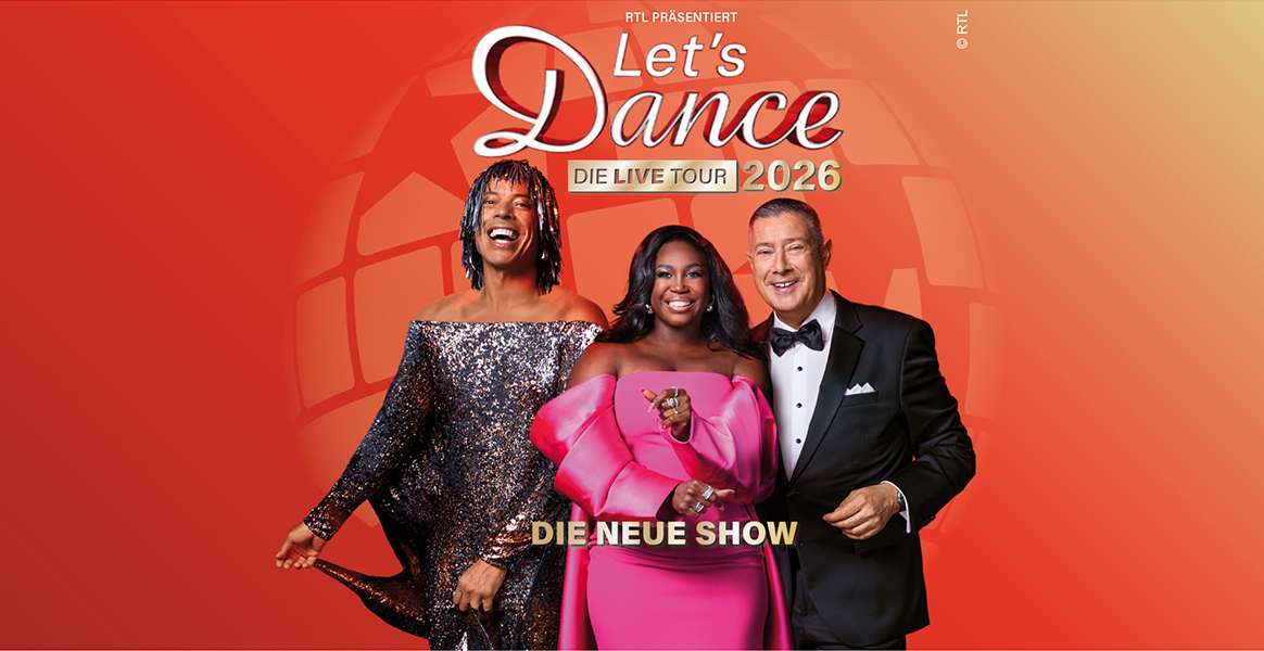 Let's Dance in Oberhausen: Tickets für die Show am 02.12.26 in der Rudolf Weber-ARENA gibt es bei uns.