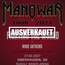 Manowar - Kings Of Metal Fighting The World Tour 2027 (27.02.27, Oberhausen)