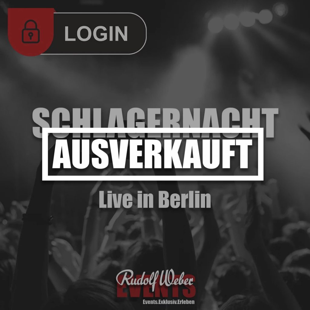 Die Schlagernacht des Jahres 2026 (21.11.26, Berlin)