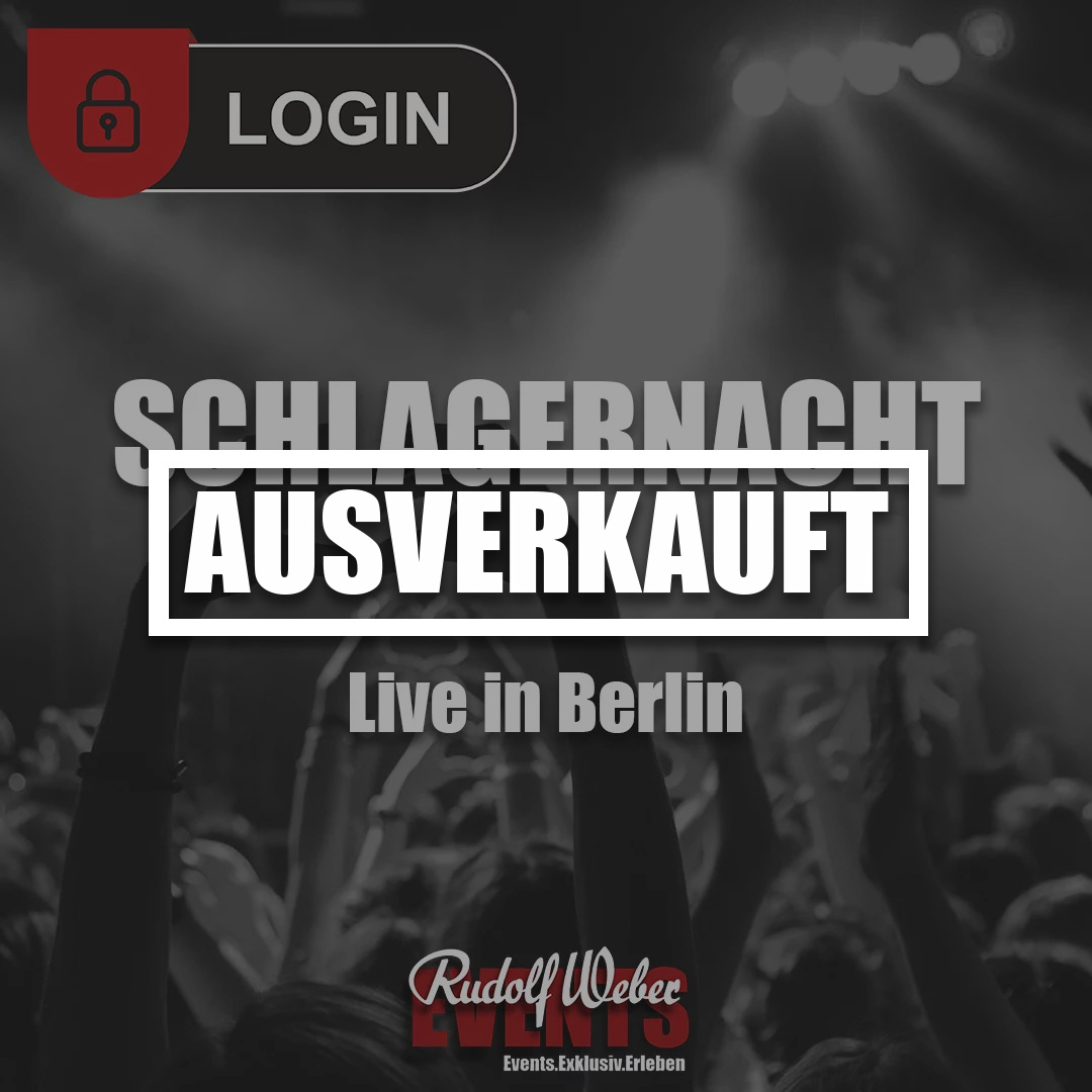 Die Schlagernacht des Jahres 2026 (21.11.26, Berlin)