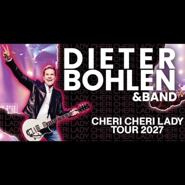 Dieter Bohlen in Oberhausen: Tickets für das Konzert der Cheri Cheri Lady Tour in der Rudolf Weber-ARENA am 22.05.2027 sichern Sie sich bei uns.