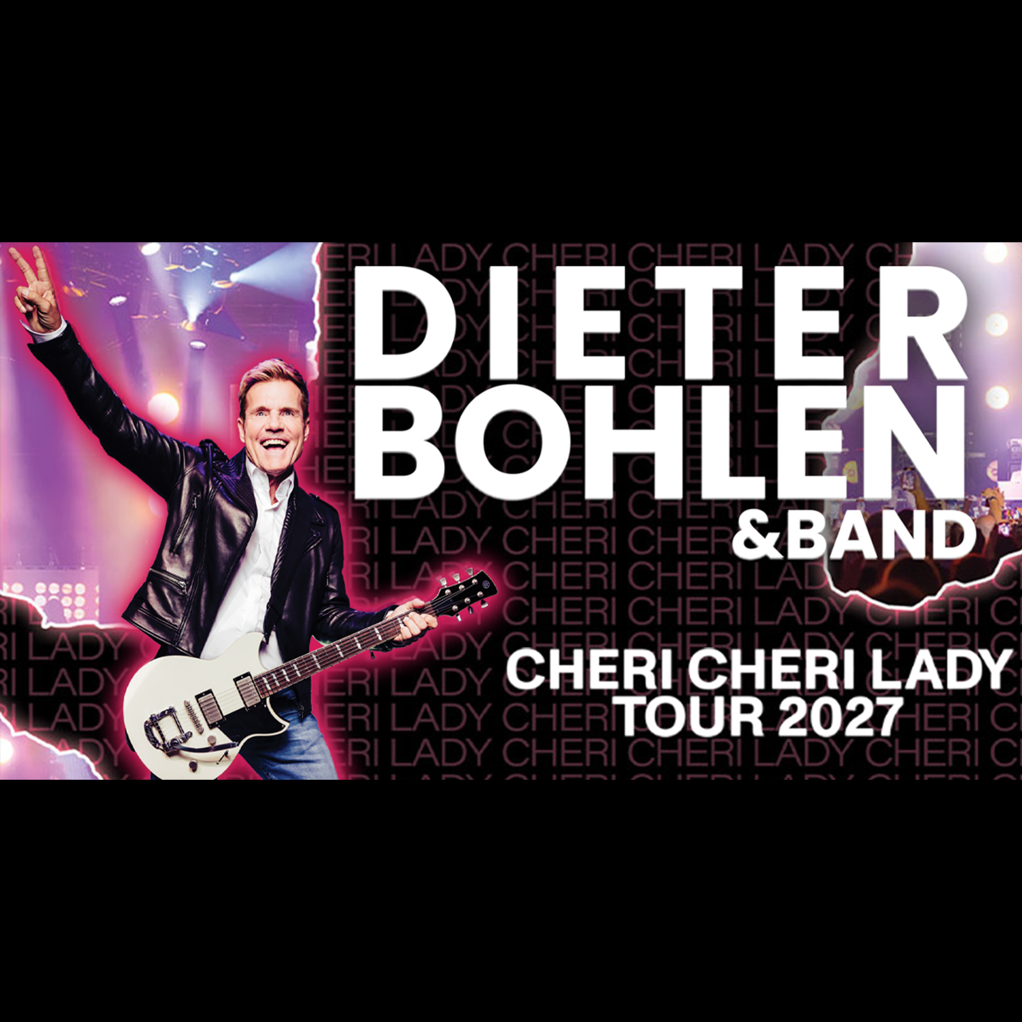 Dieter Bohlen in Oberhausen: Tickets für das Konzert der Cheri Cheri Lady Tour in der Rudolf Weber-ARENA am 22.05.2027 sichern Sie sich bei uns.