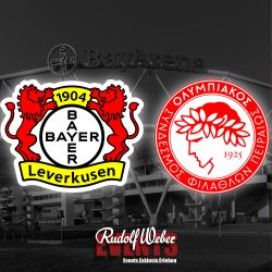Bayer 04 Leverkusen - Olympiakos Piräus: Tickets für das Champions-League-Playoff-Spiel sichern Sie sich bei uns im Shop.