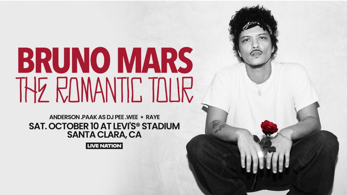 Bruno Mars in Berlin: Tickets gibt es auch bei uns im Shop
