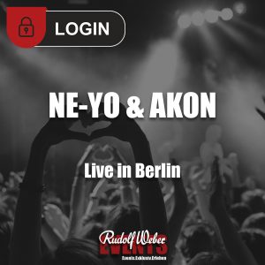 Ne-Yo und Akon in Berlin: Tickets bei uns sichern.