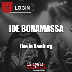Joe Bonamassa in Hamburg: Tickets hier sichern.