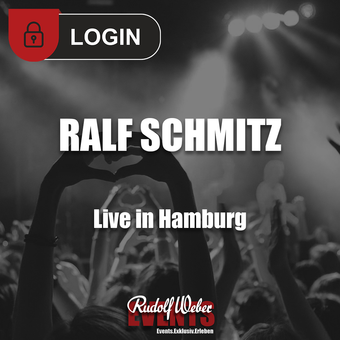 Ralf Schmitz in Hamburg: Tickets gibt es bei uns im Shop.