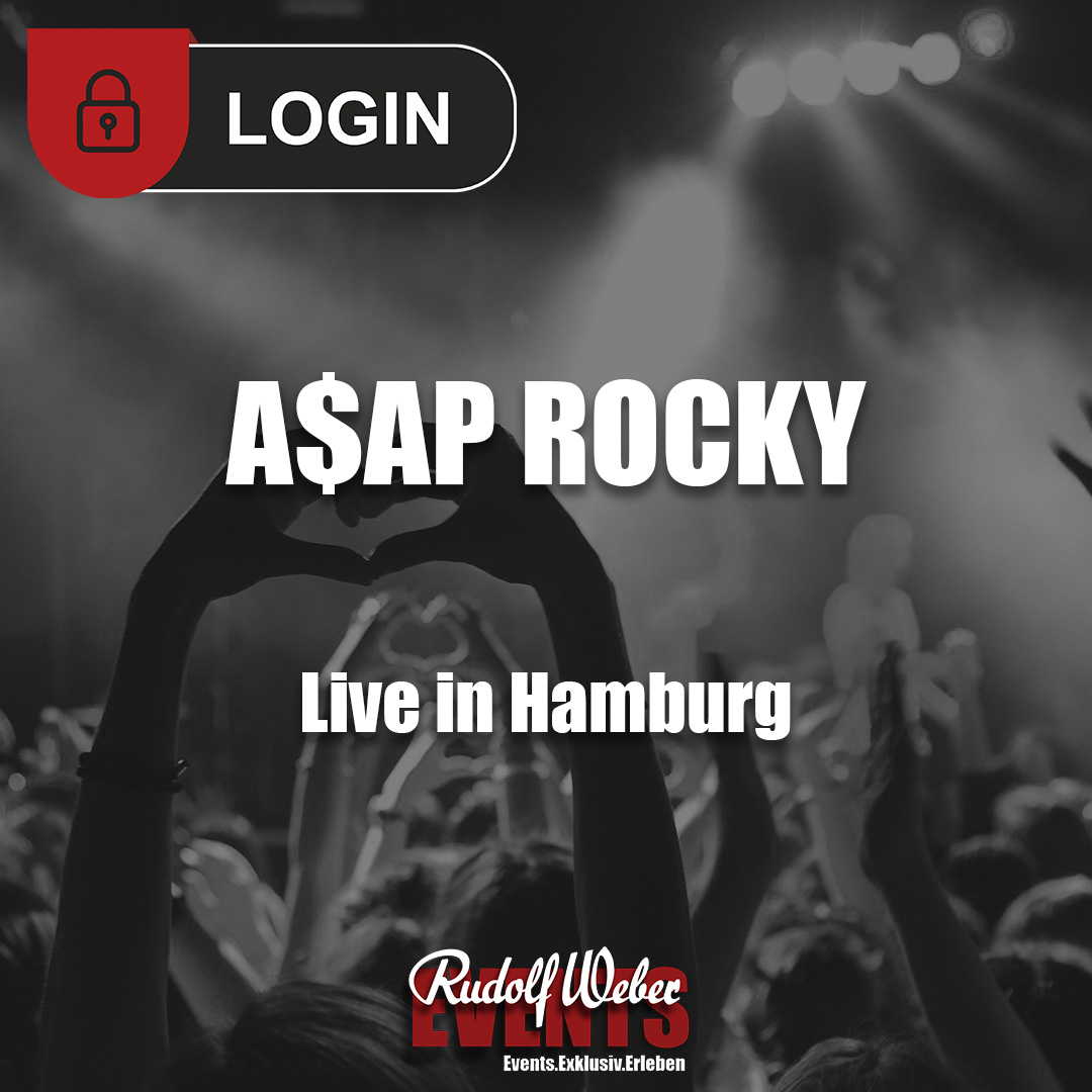 A$AP ROCKY in Hamburg: Tickets hier sichern.